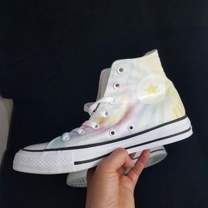 Tie-Dye Converse High Tops